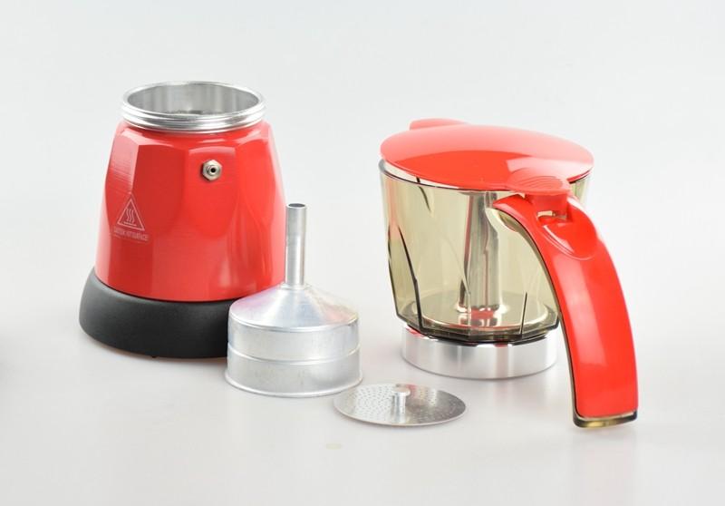 Ấm pha cà phê điện phong cách Italy 3-6 tách max 300ml