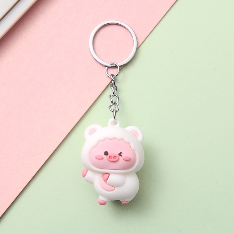 Móc khóa con vật đáng yêu làm quà tặng