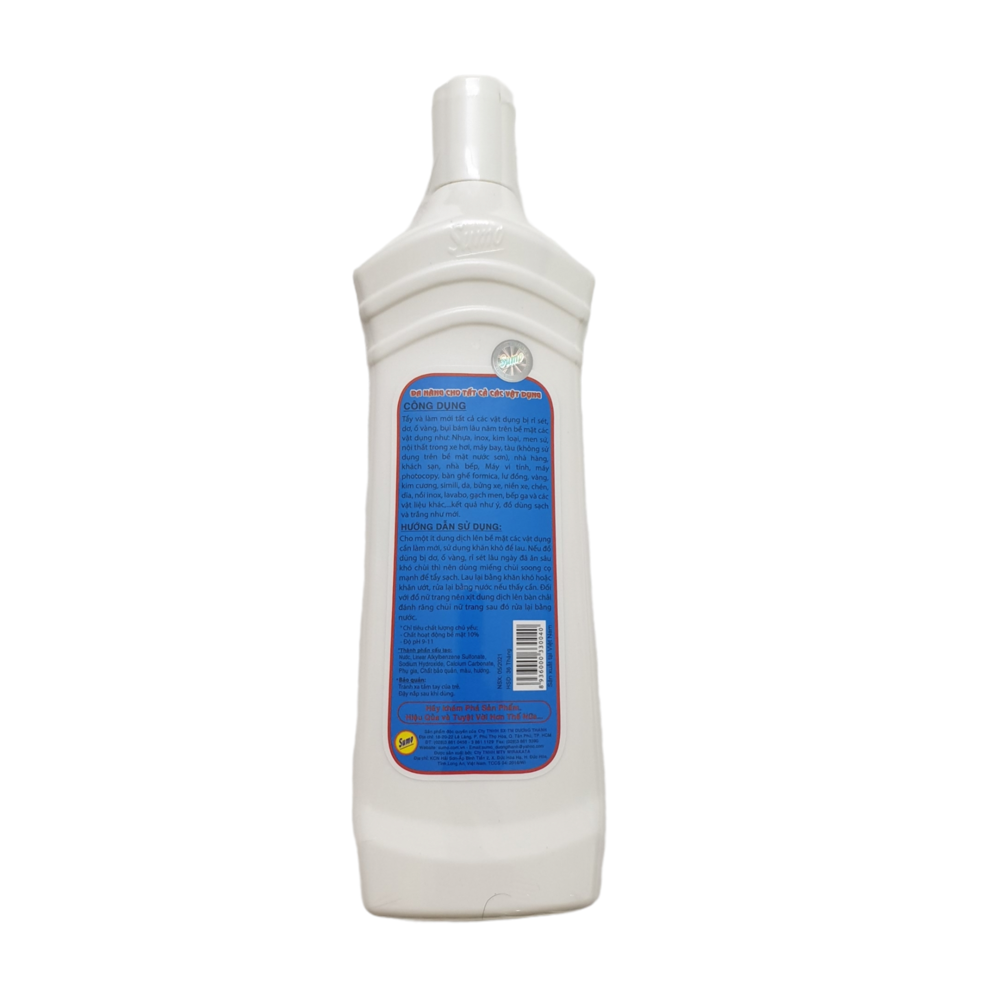 Chai Tẩy Đa Năng Sumo 700ml