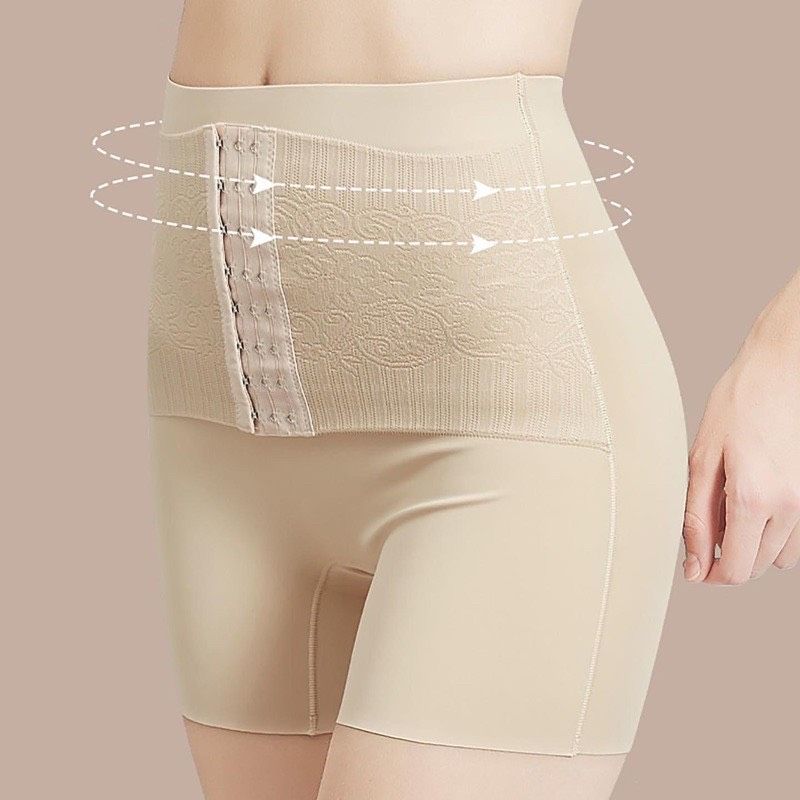 Quần gen nịt bụng su đúc cạp cao co giãn nâng mông thon gọn