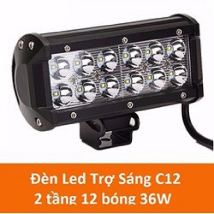 ĐÈN LED TRỢ SÁNG  C12 2 TẦNG 12 BÓNG CỰC SÁNG