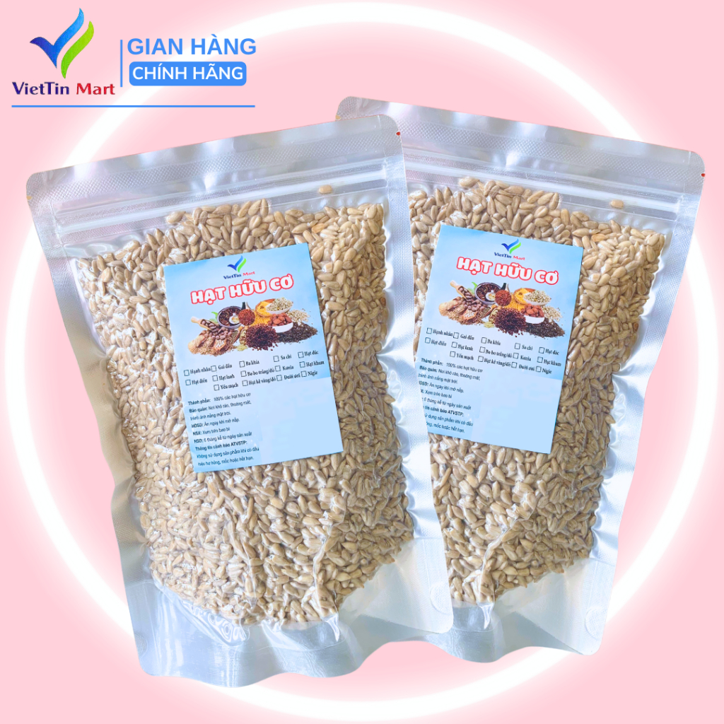 Nhân hướng dương 500g (loại sống) - viettin mart,