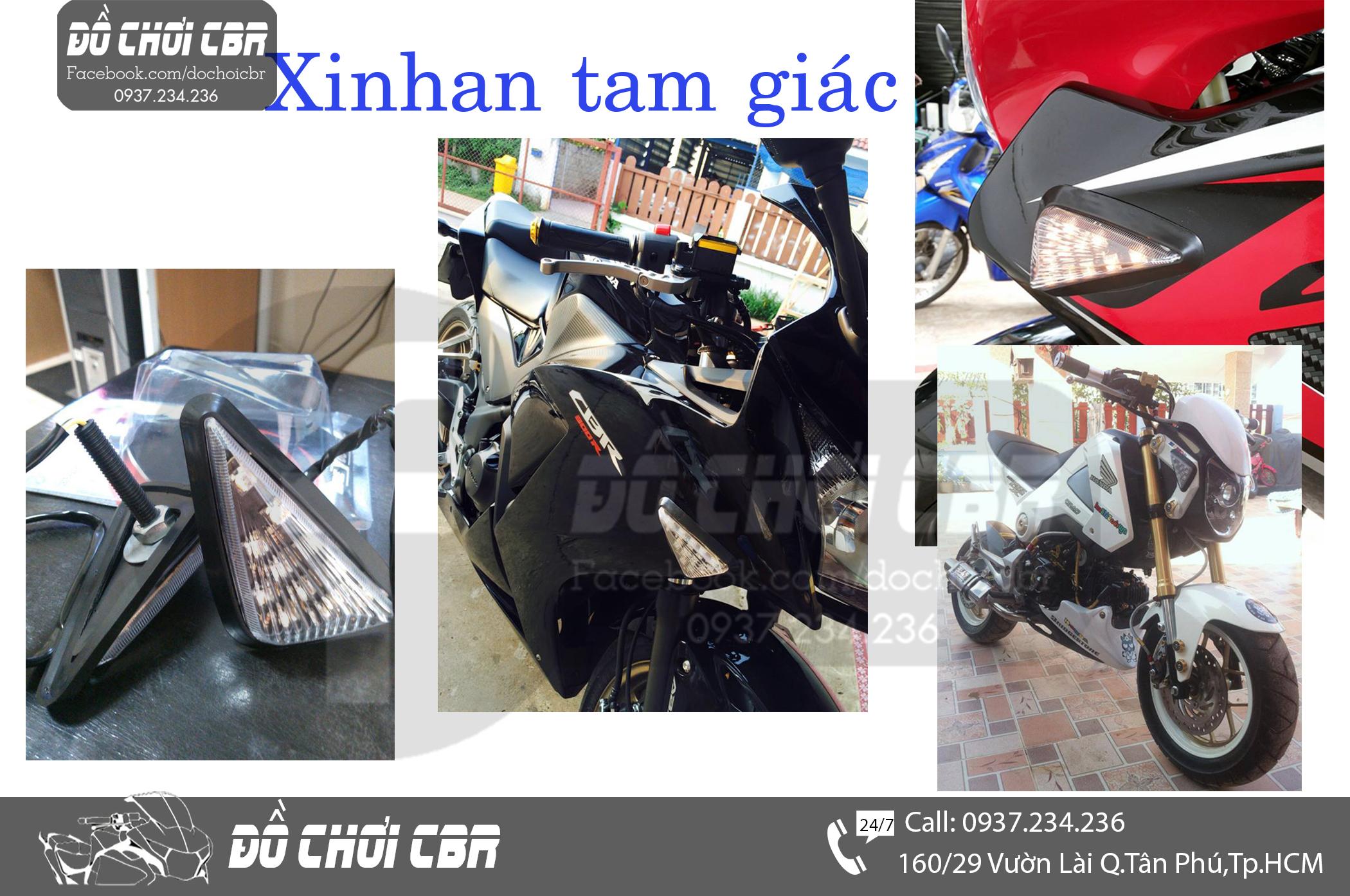 Xinhan tam giác ốp dàn áo