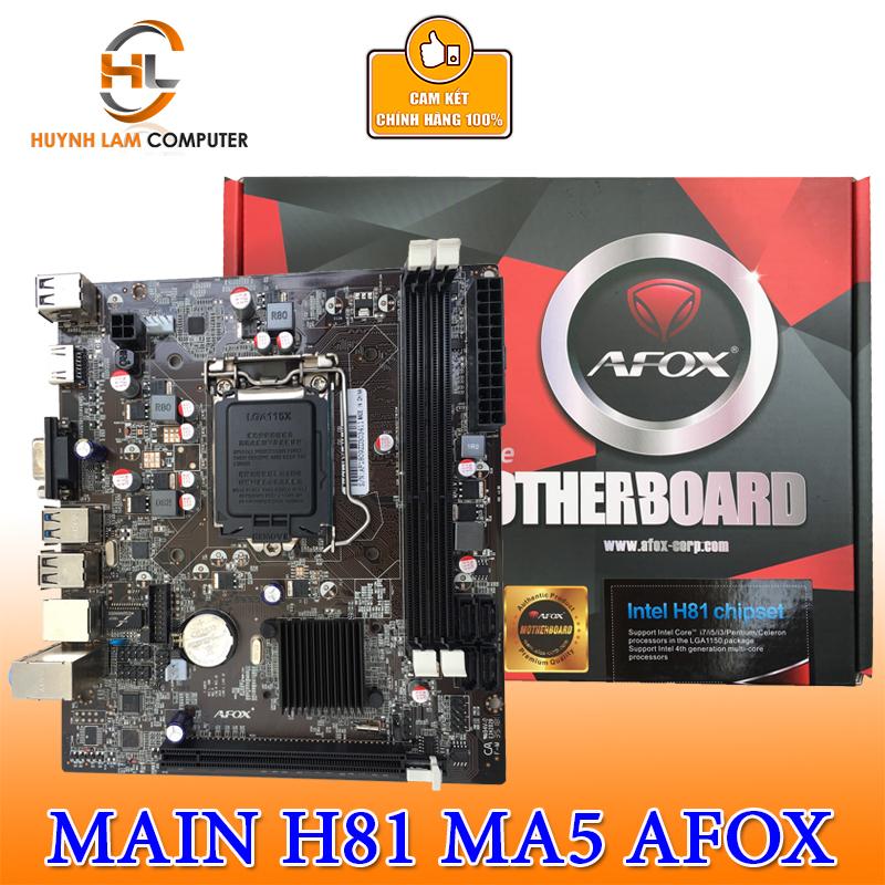 Main AFOX H81 MA5 socket 1150 hãng VSP Phân phối