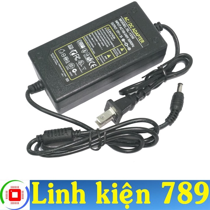Nguồn adapter 12v 3a - linh kiện 789
