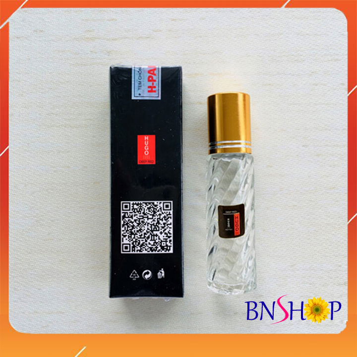 [HCM]Tinh dầu nước hoa Hugo Deep Red - 12ml dạng lăn