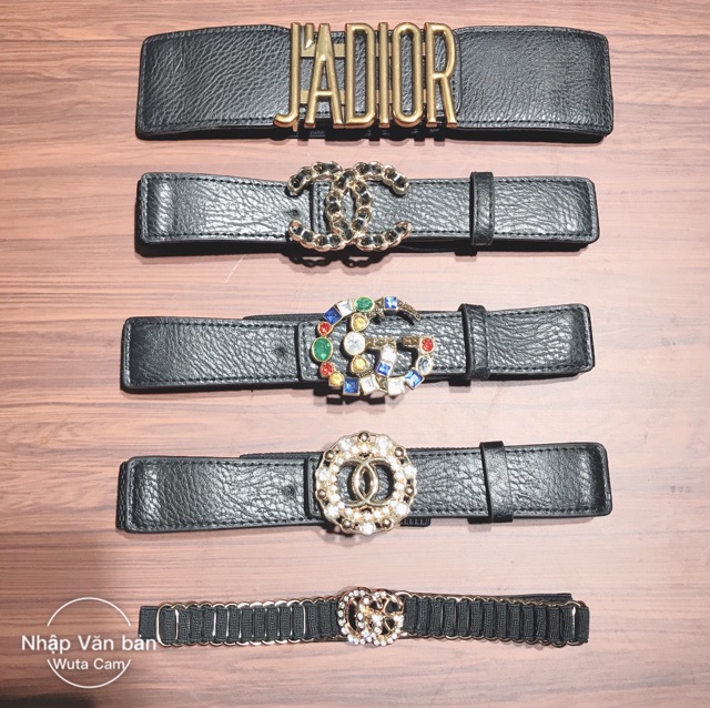 Belt váy đai váy bản nhỡ