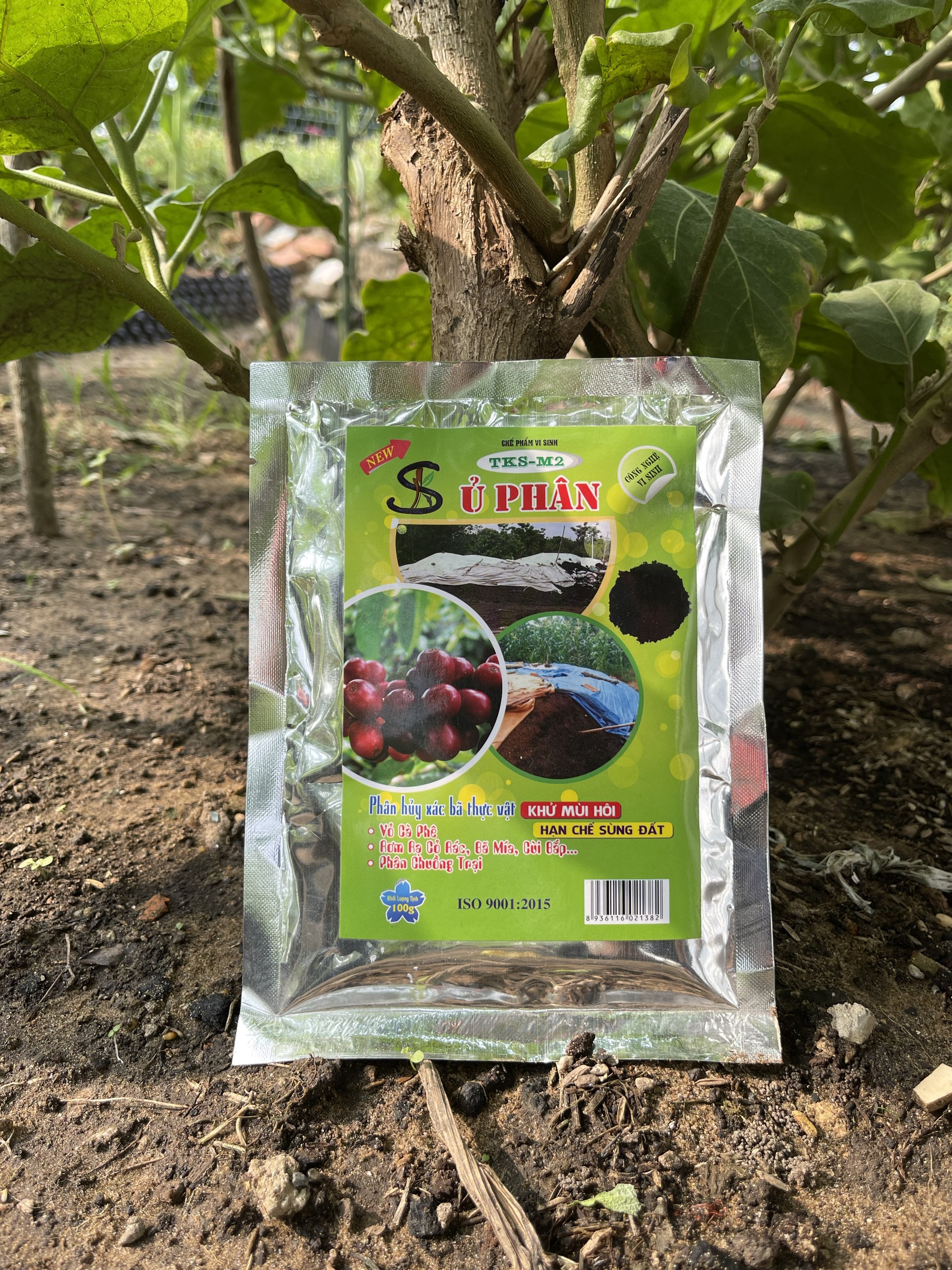 1kg Trichoderma, Nấm đôi kháng Trichoderma, ủ phân nhà bếp, EM Sfarm 200gr, chế phẩm men vi sinh, bổ sung vi sinh vật có lợi vào đất