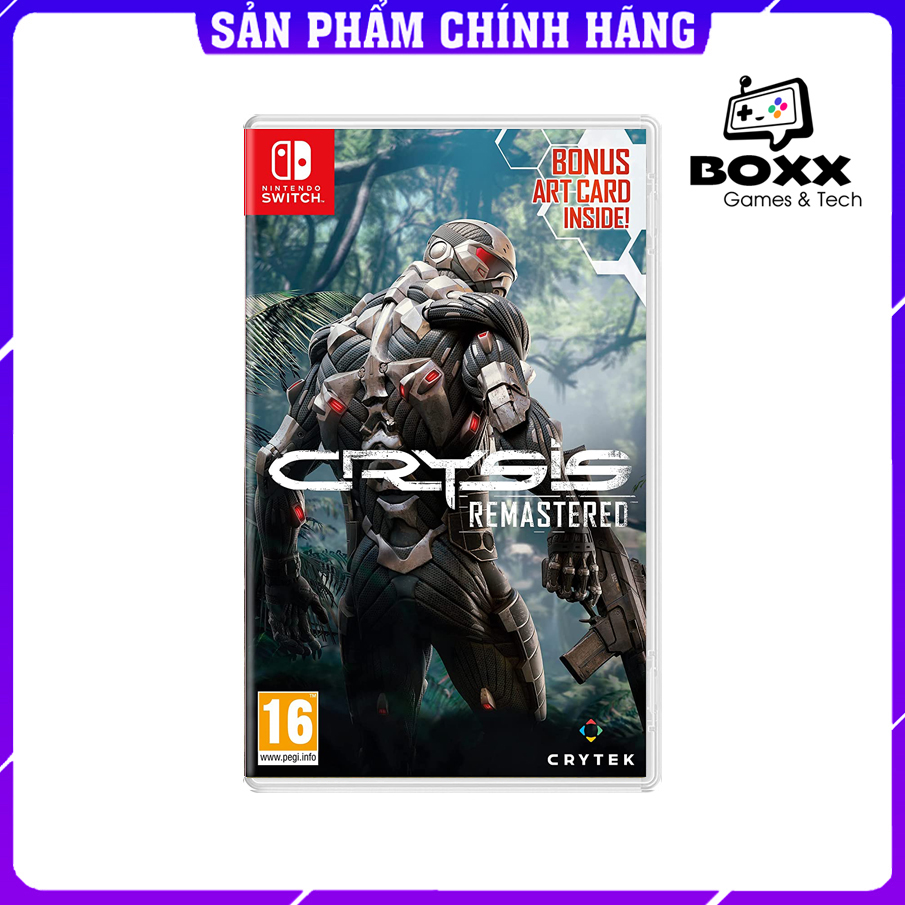 Tape game Crysis remastered Nintendo Switch