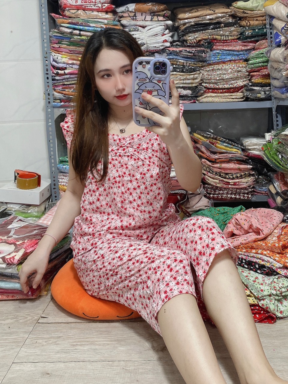 (GIÁ GỐC) ĐỒ BỘ LỬNG LỤA MANGO CAO CẤP FREESIZE DƯỚI 50 - 65KG