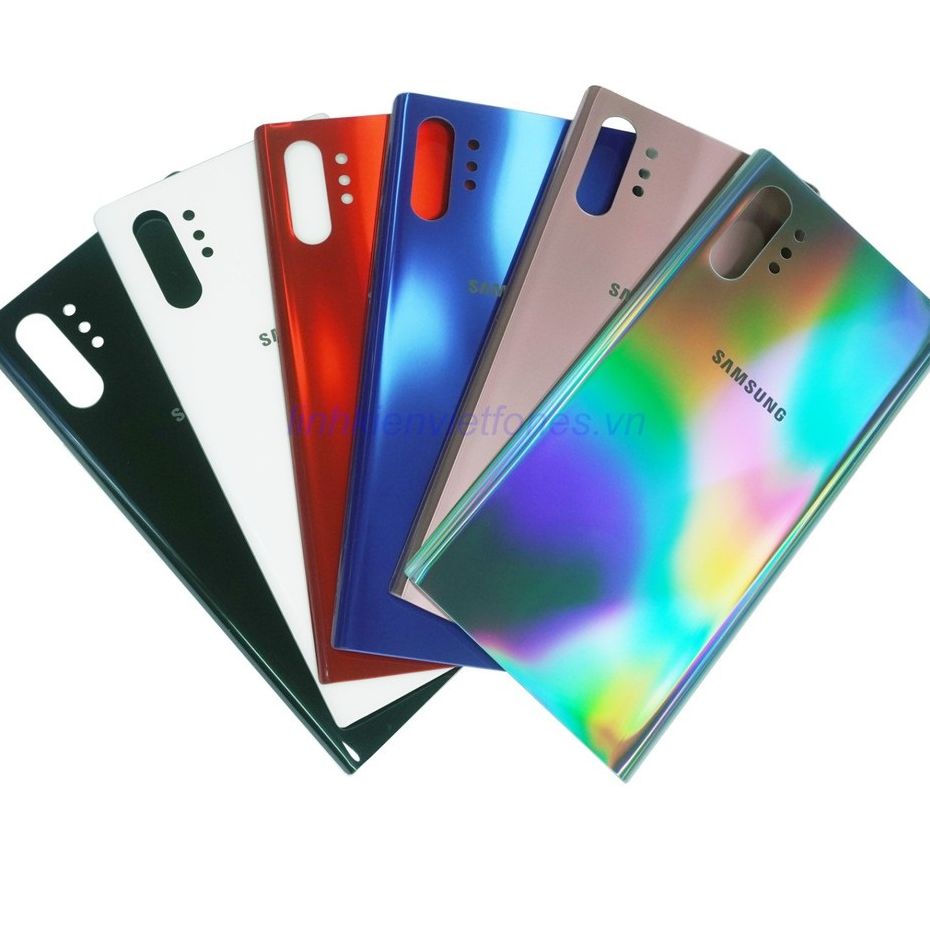 Nắp lưng thay thế samsung galaxy note 10 plus - đủ màu giao hàng nhanh