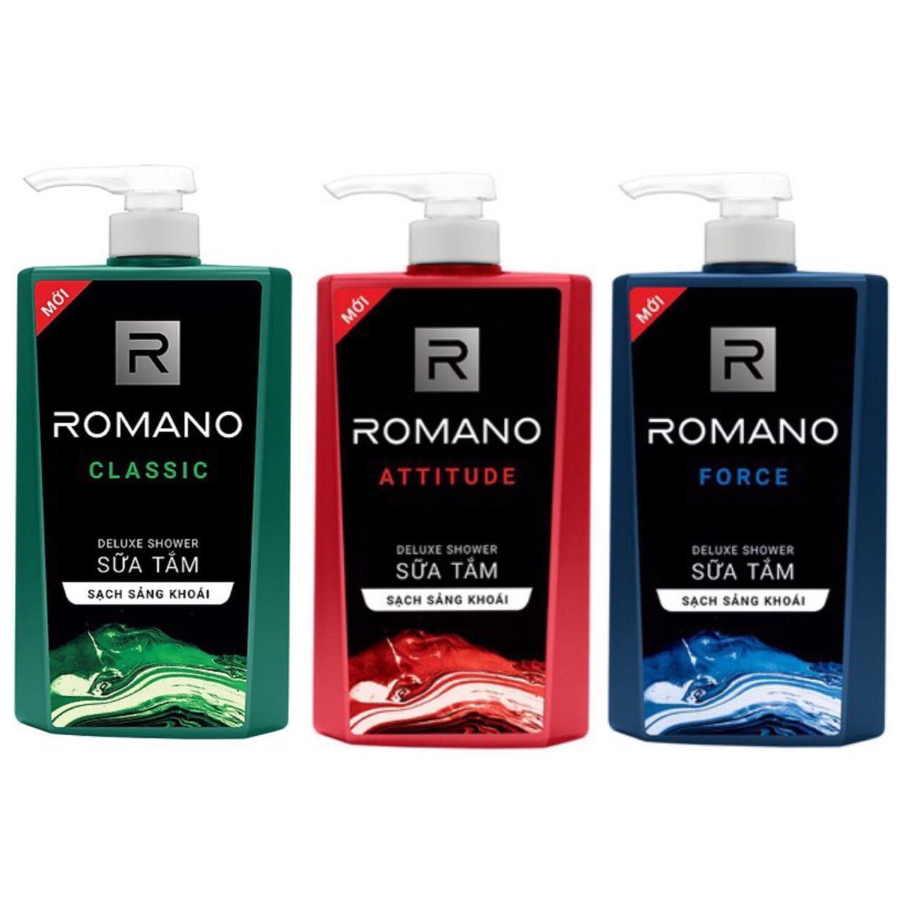 Sữa tắm Romano Classic 650g