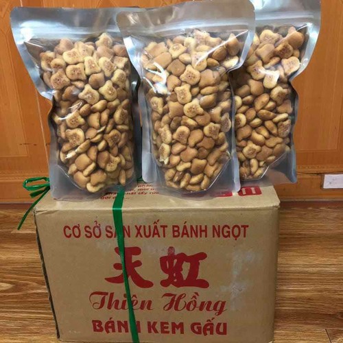 Bánh Gấu Nhân Kem Siêu Ngon 100G