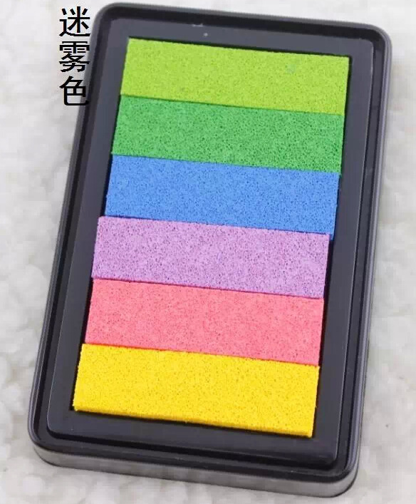 Mực dấu 6 màu let’s color, mực in con dấu