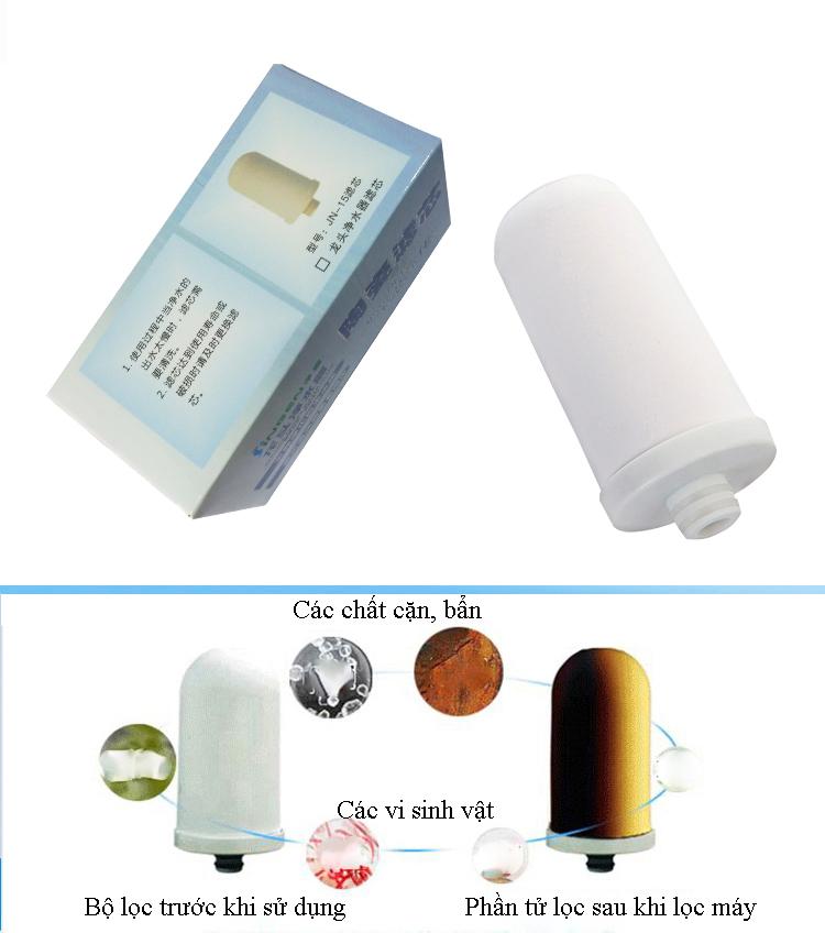 Bộ 2 lõi lọc nước Singen (thay thế cho đầu lọc nước Singen) (bằng sứ cao cấp)