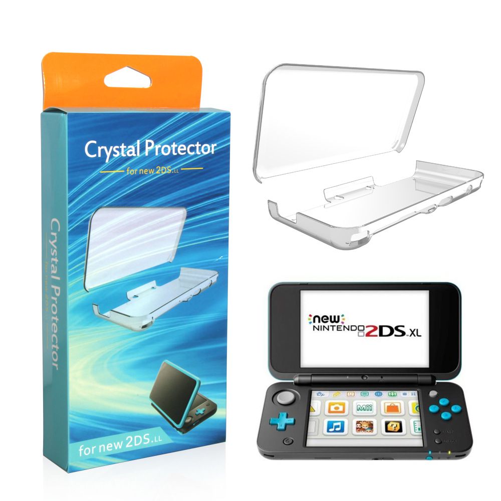 case ốp new 2ds XL LL case ốp trong suốt nintendo New 2DSXL LL vỏ bọc
