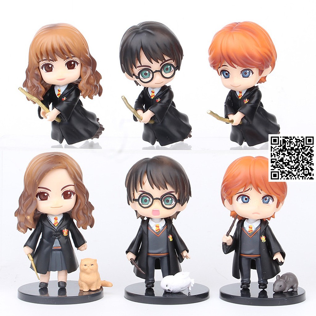 [HCM]Mô hình Harry Potter Chibi C-Ron Weasley cưởi chổi 1100