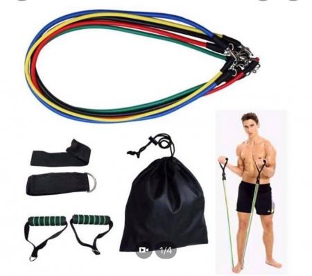 Bộ Dây Tập Thể Dục Ngũ Sắc 11 Món Tập Full Body