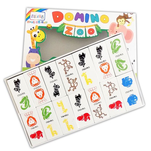 [HCM]Combo Cờ gỗ Domino Sở thú & Cờ Domino NHẤT LỤC