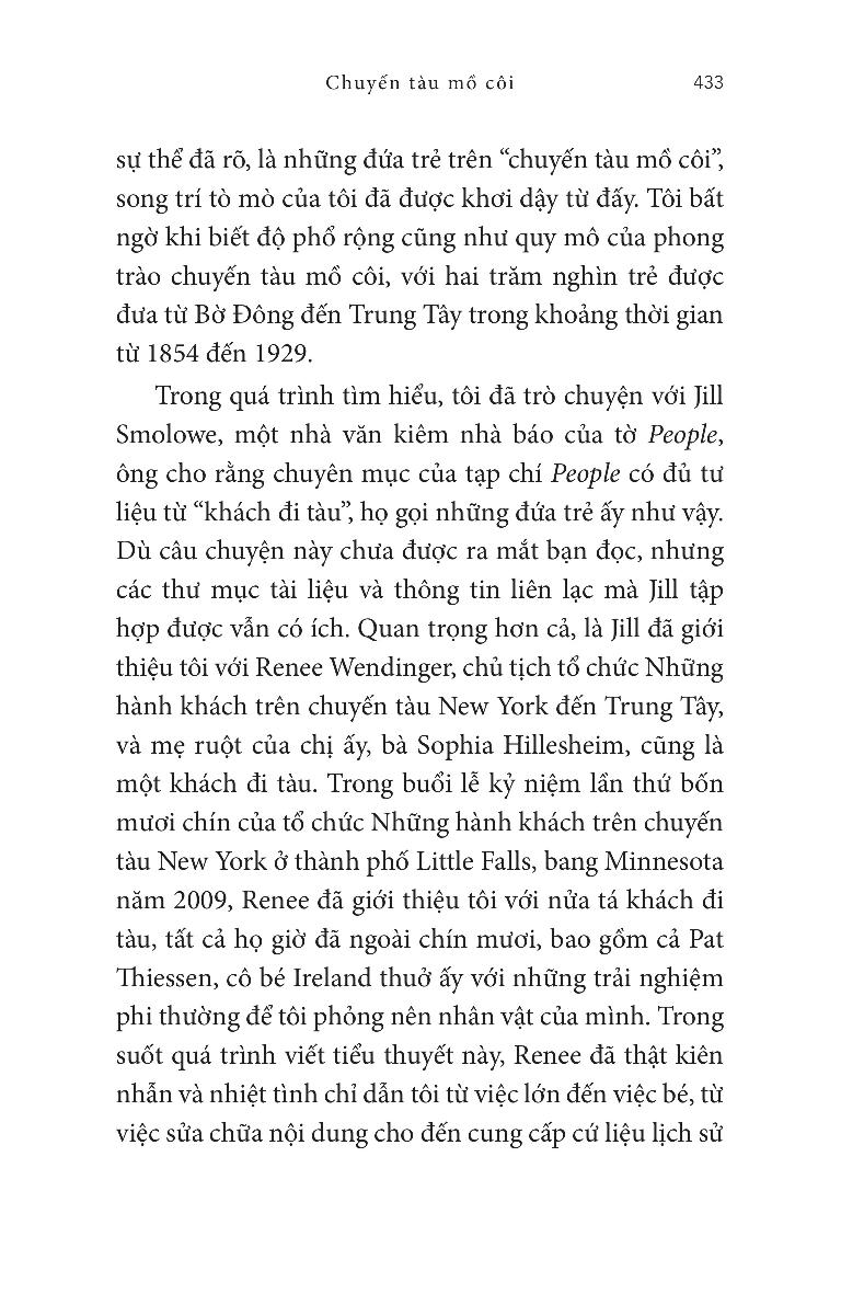 Fahasa - Chuyến Tàu Mồ Côi - Orphan Train