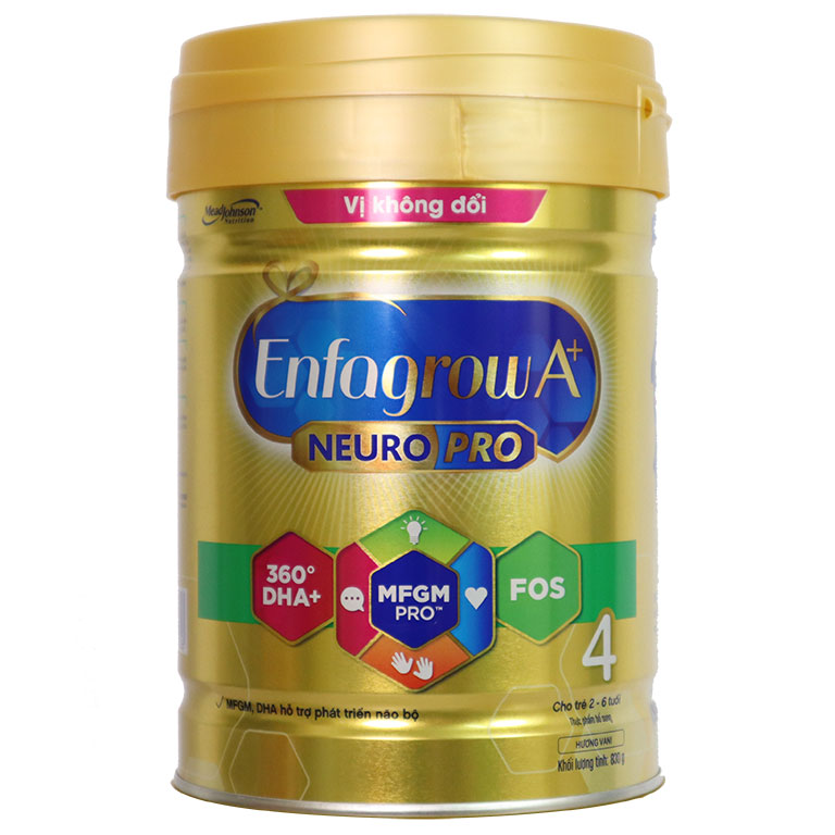Sữa Bột Enfagrow A + 4 870g date mới nhất (Lon 900G)