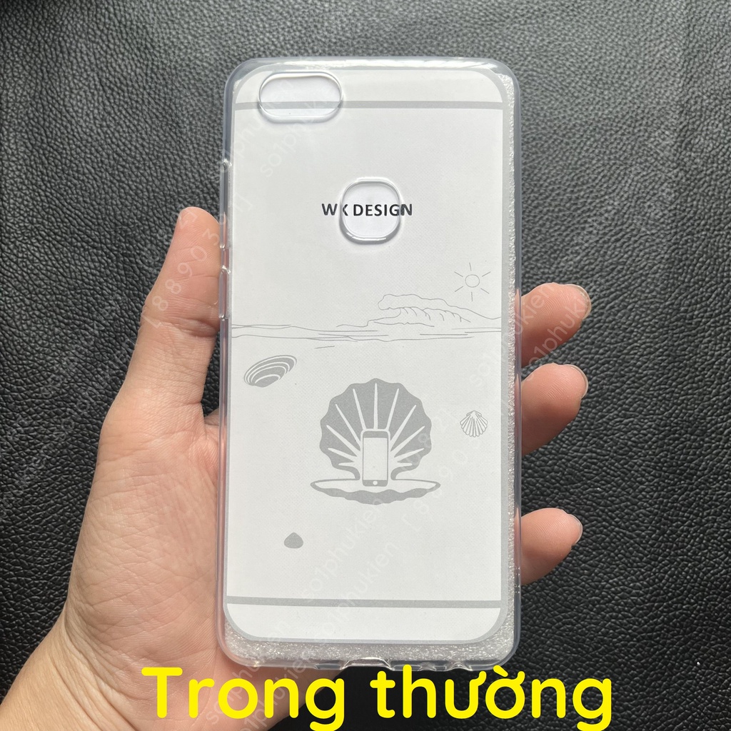 Ốp lưng silicon dẻo trong suốt dành cho vivo v7 / v7 plus