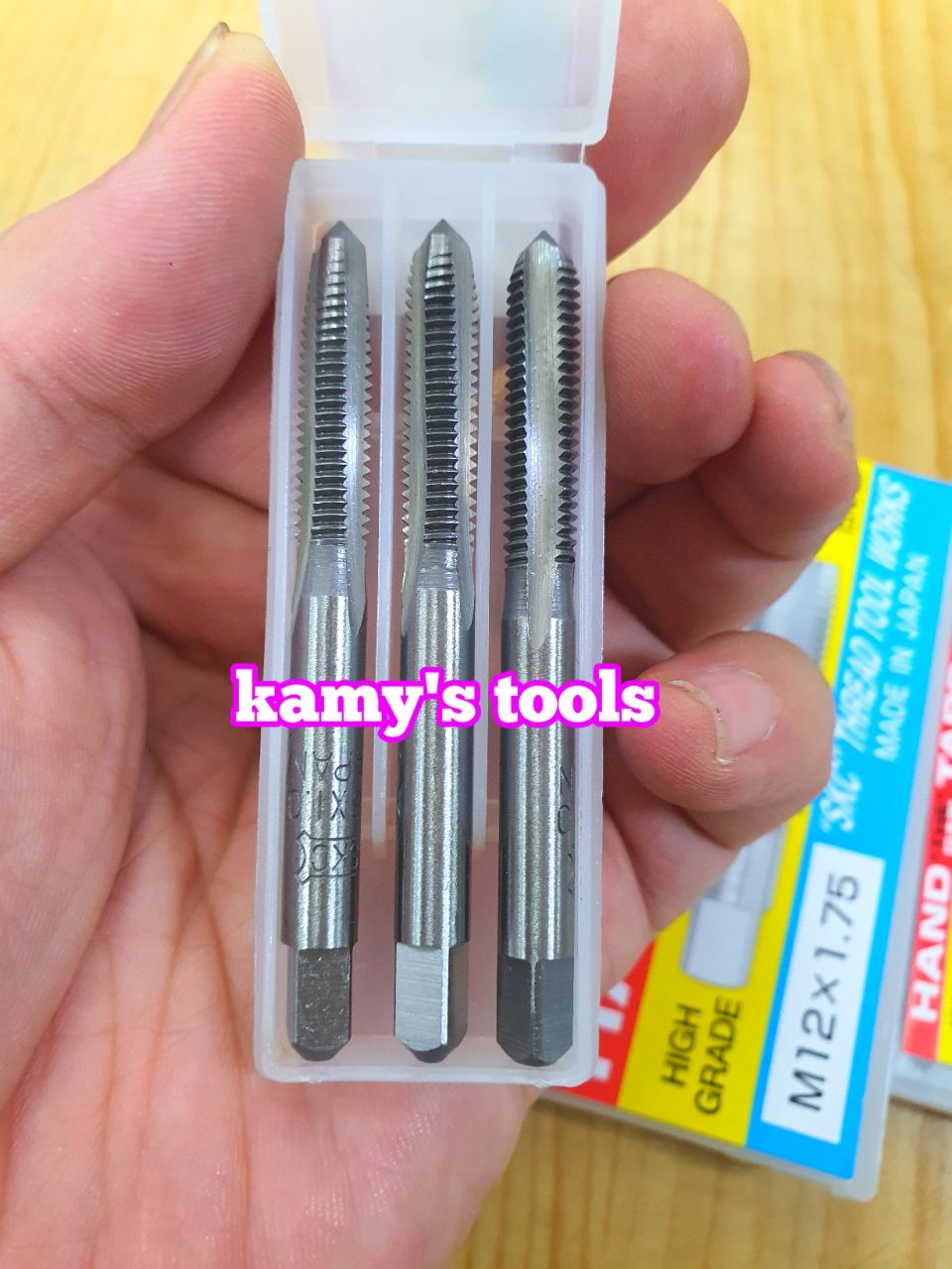 [HCM]Bộ taro ta rô SKC nhật 3 mũi M3 M4 M5 M6 M8 M10 M12 (bán lẻ từng bộ)