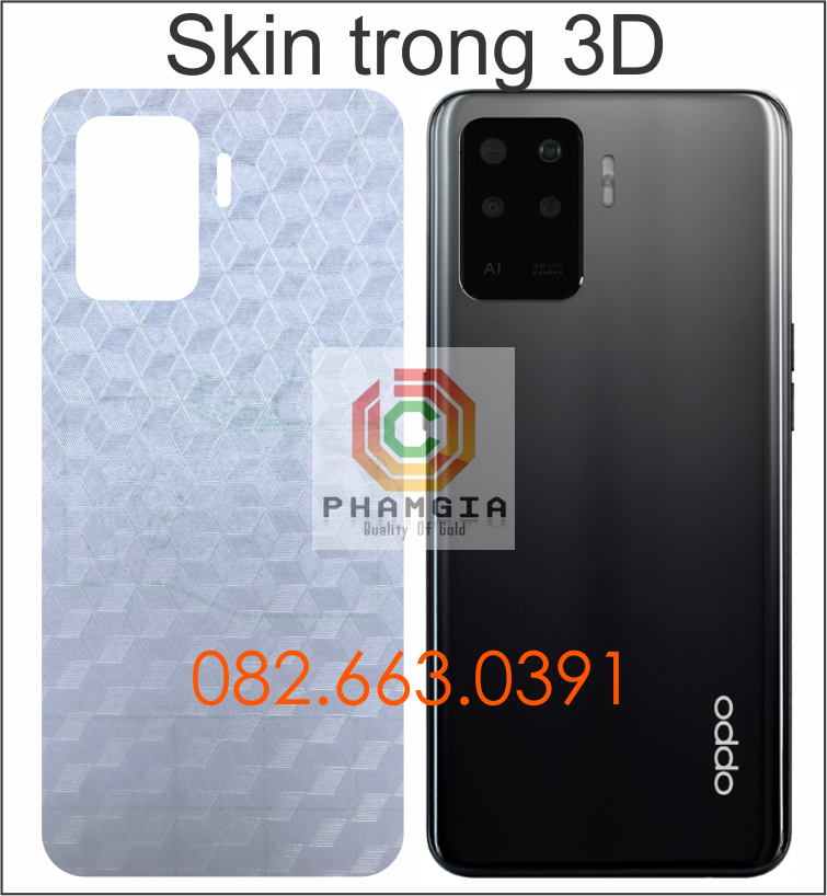 Miếng dán mặt lưng skin carbon Oppo A94 (4G/5G)