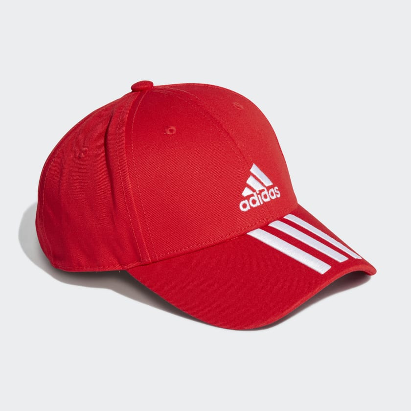 [CHÍNH HÃNG] Adidas TRAINING Baseball 3-Stripes Twill Cap - Red GM6269