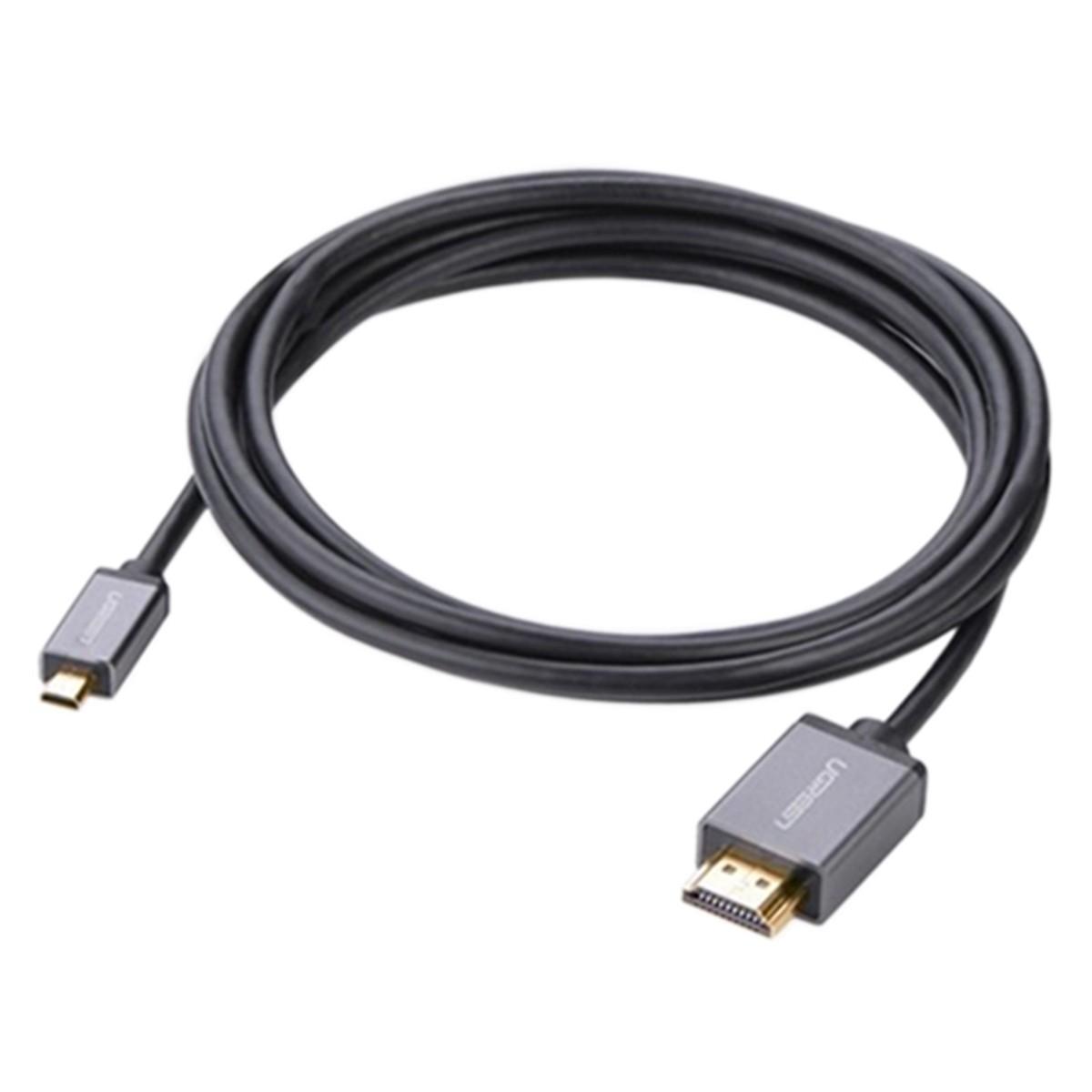 Cáp Micro HDMI to HDMI dài 3M chính hãng Ugreen 10143