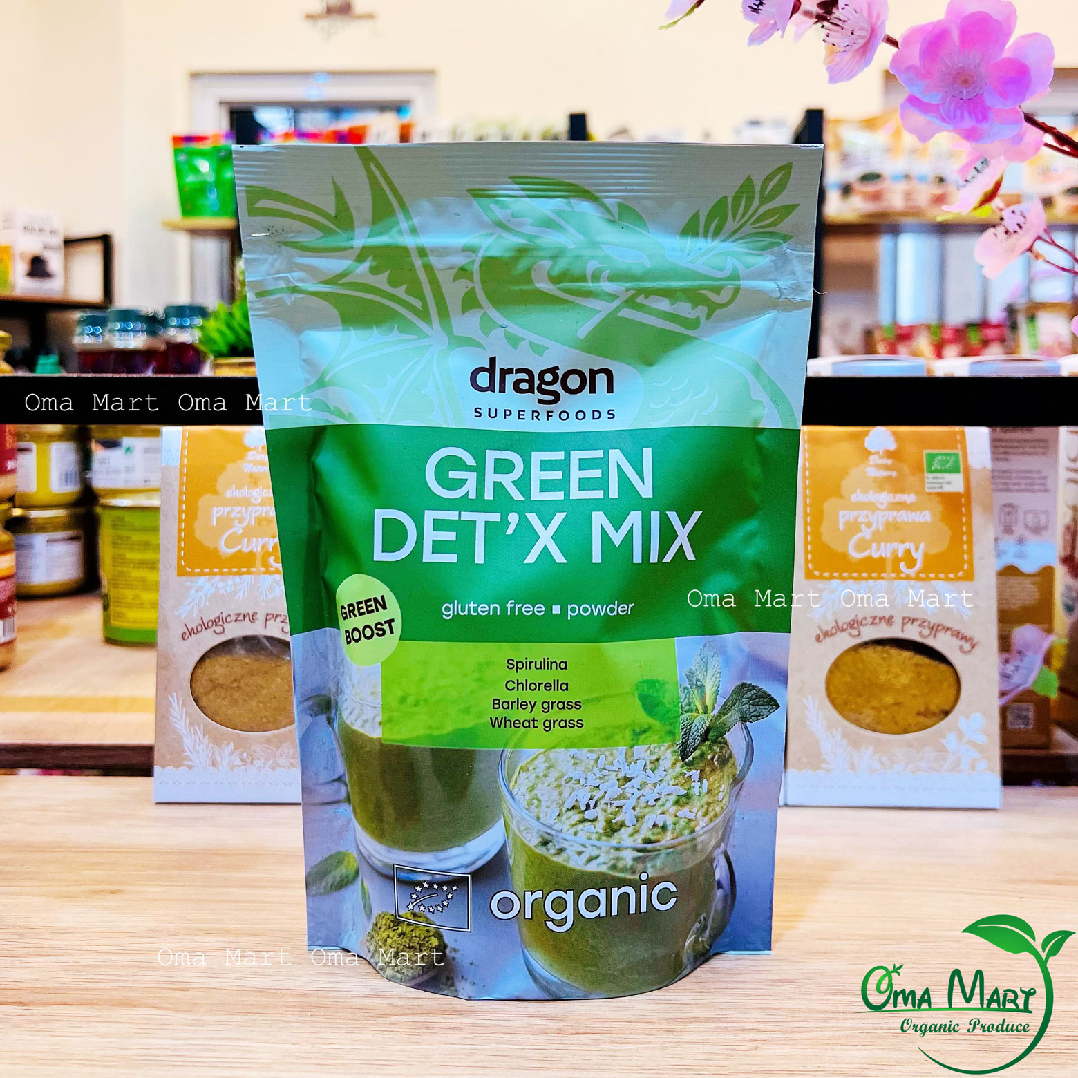 Bột hỗn hợp xanh (Green Det'x Mix) Dragon 200g