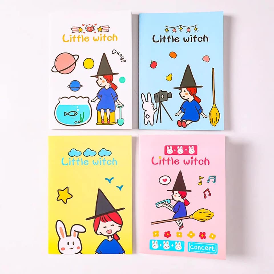 Vở kẻ ngang a5 phù thuỷ 30 tờ 60 trang - sakurashop