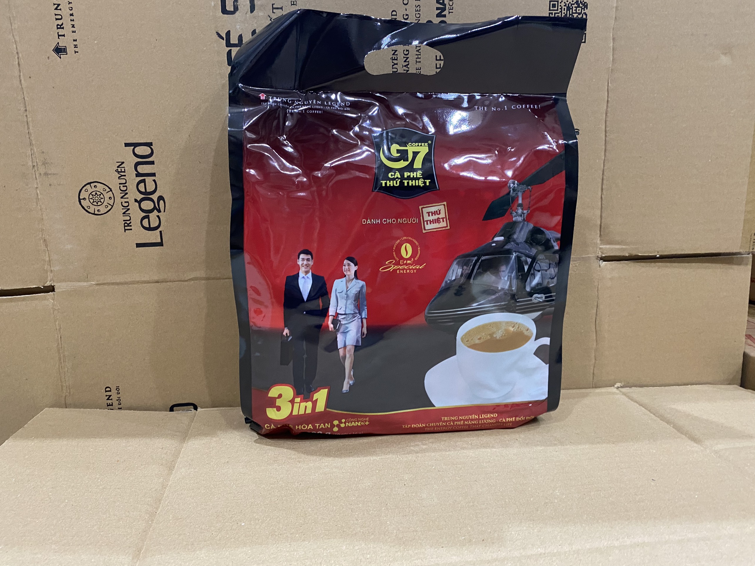 Cà Phê Sữa Hoà Tan G7 3in1 Bịch 100 gói / Bịch 50 gói ( Hàng Công Ty )