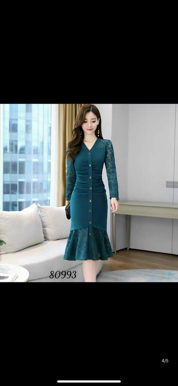 ĐẦM UMI PHỐI REN SIÊU XINH TH21