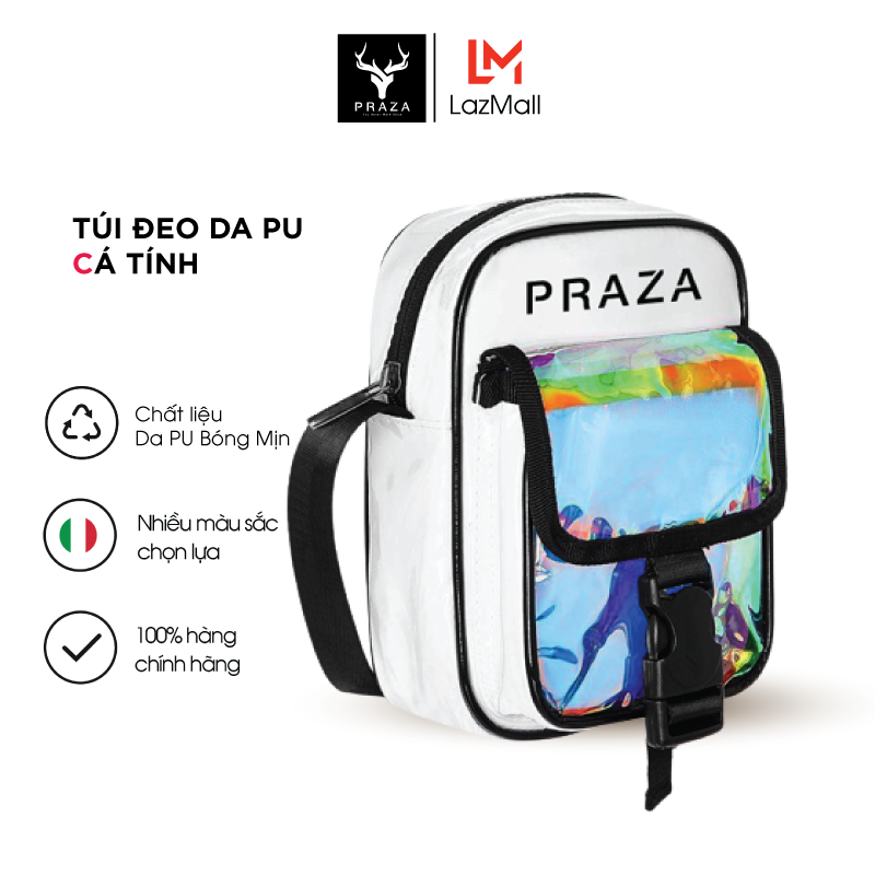 Túi Đeo Chéo Da PU Cao Cấp Praza - DC131
