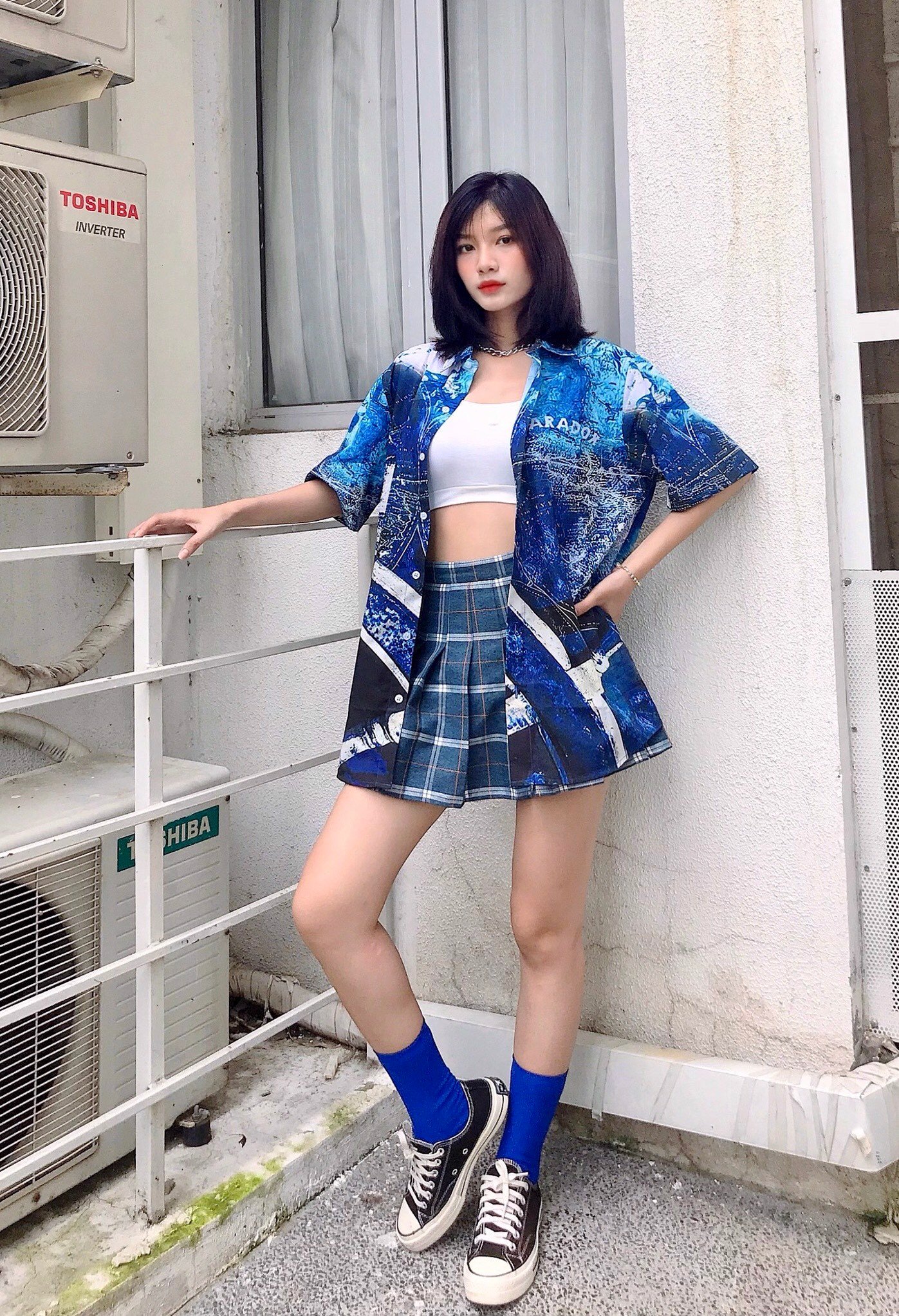 PARADOX Áo sơ mi tay ngắn COMPASS SHIRT