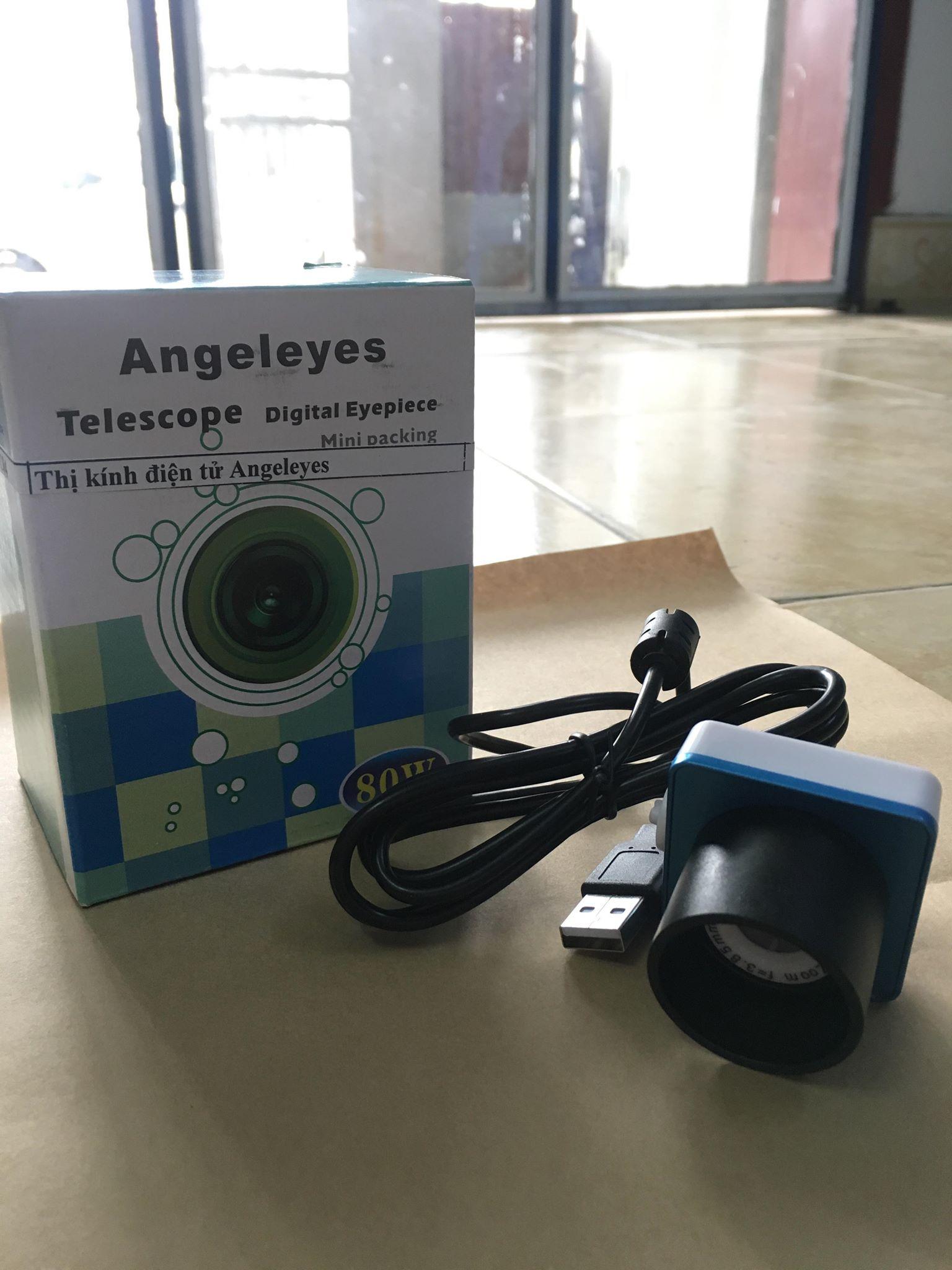Thị kính điện tử angeleyes( sử dụng cho kính thiên văn, chế tạo kính hiển vi..)