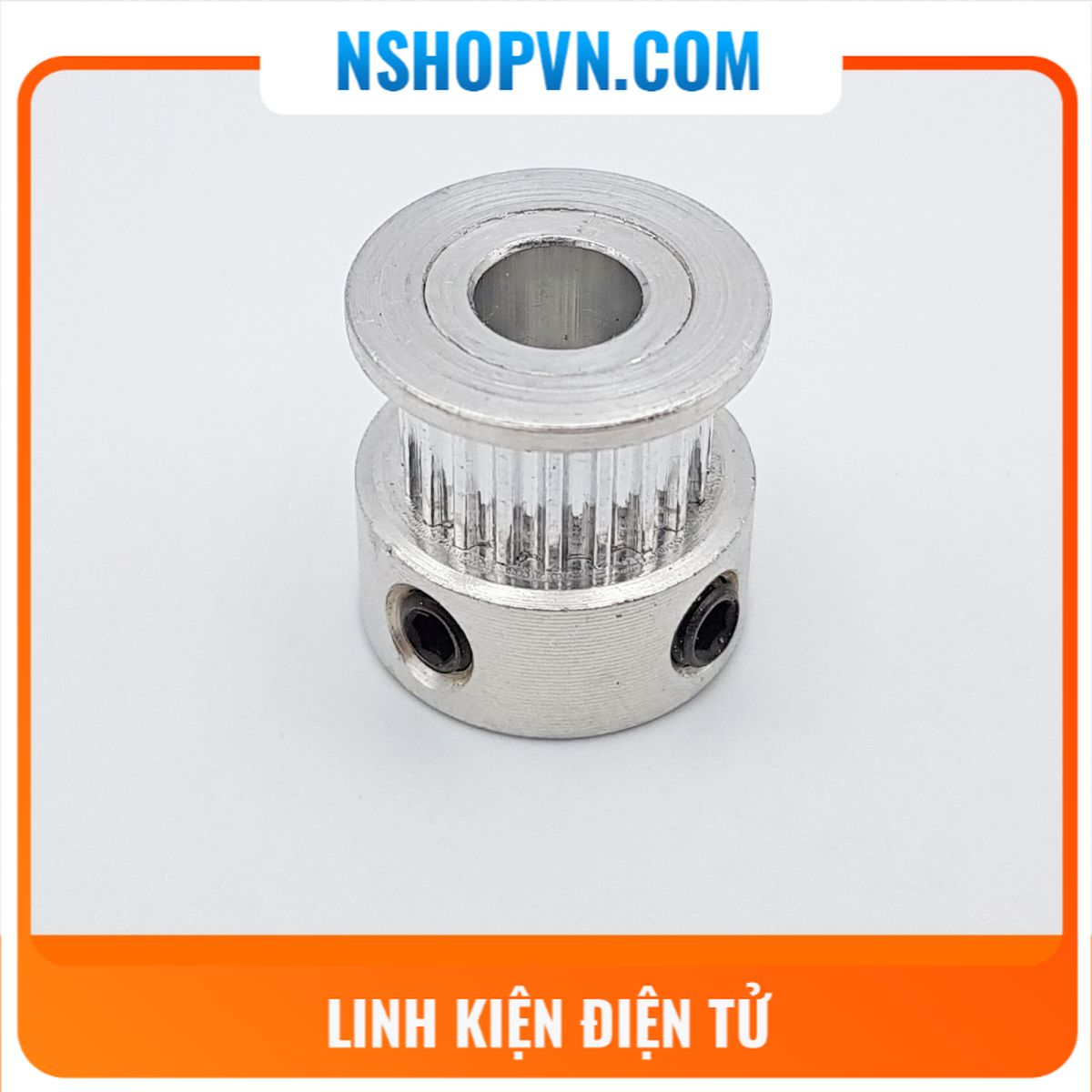 Puly GT2 trục 6.35mm 16 răng 20 răng 30 răng 36 răng 40 răng 60 răng