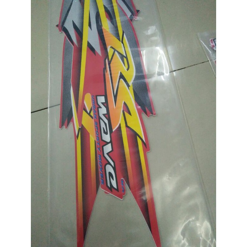 Bộ tem Wave RS 2006 màu đỏ hàng nhập Thái Lan
