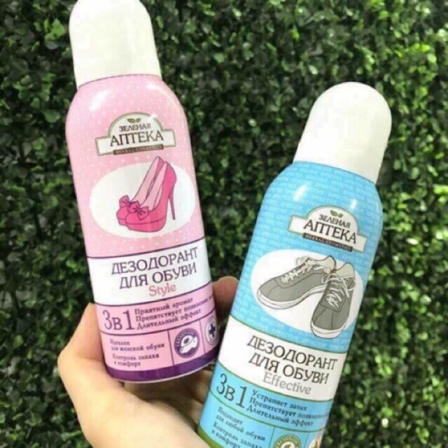 [HCM]Xịt giày Anteka Green Pharmacy  nữ