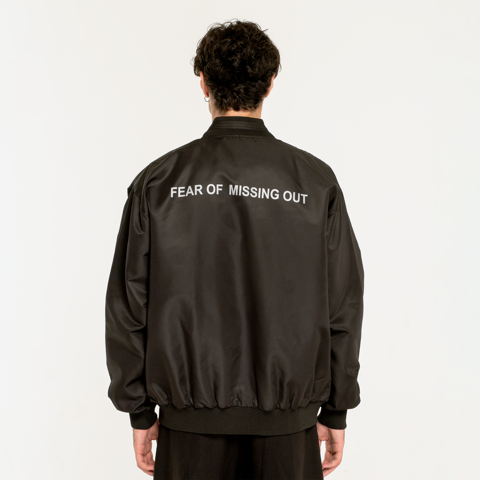 FOMO Áo da jacket unisex ZIPTON JACKET