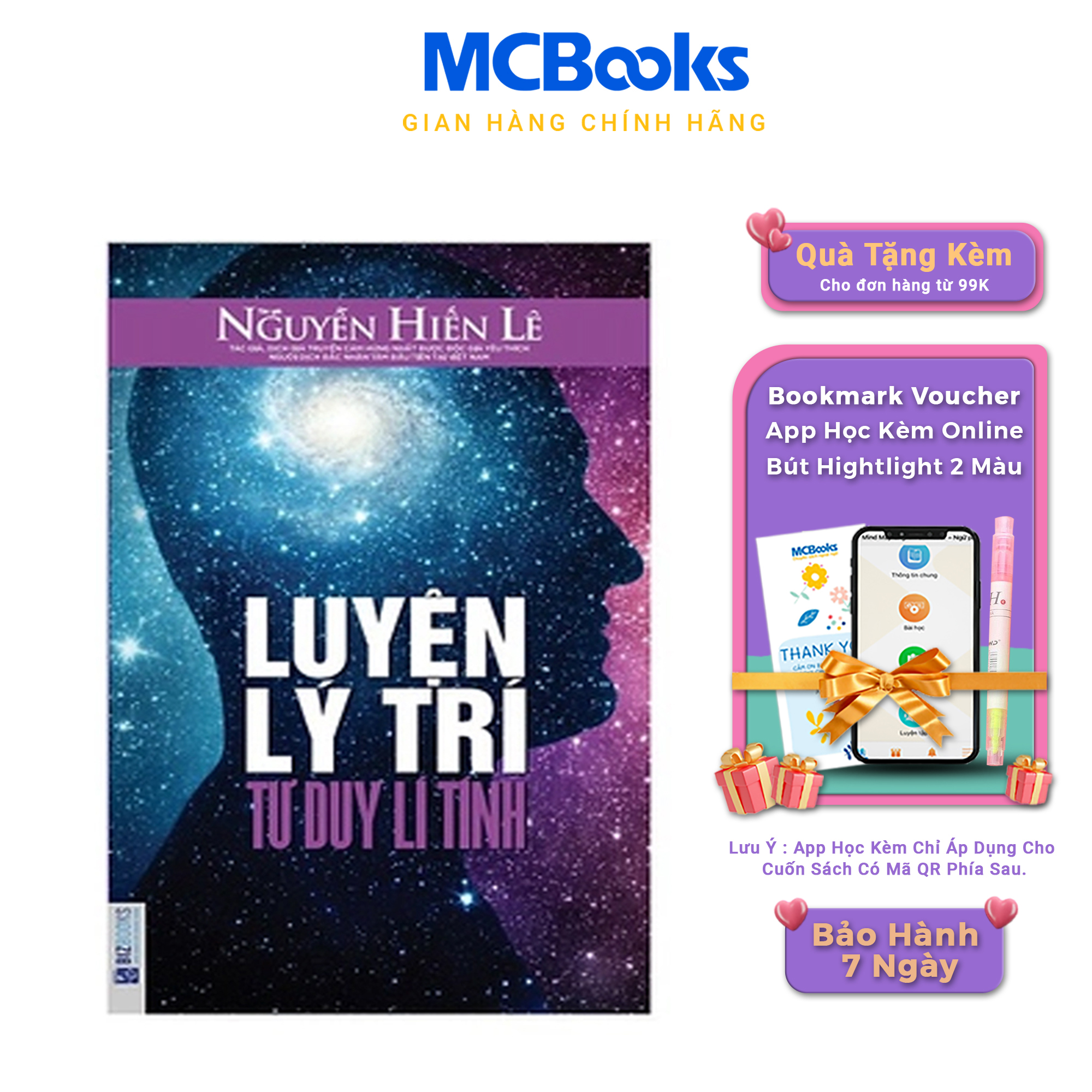 Sách - Luyện Lí Trí Tư Duy Lí Tính - McBooks