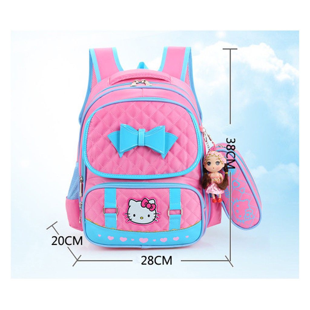 Balo chống gù lưng Hello Kitty BB502