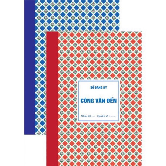 Sổ công văn đến,sổ công văn đi
