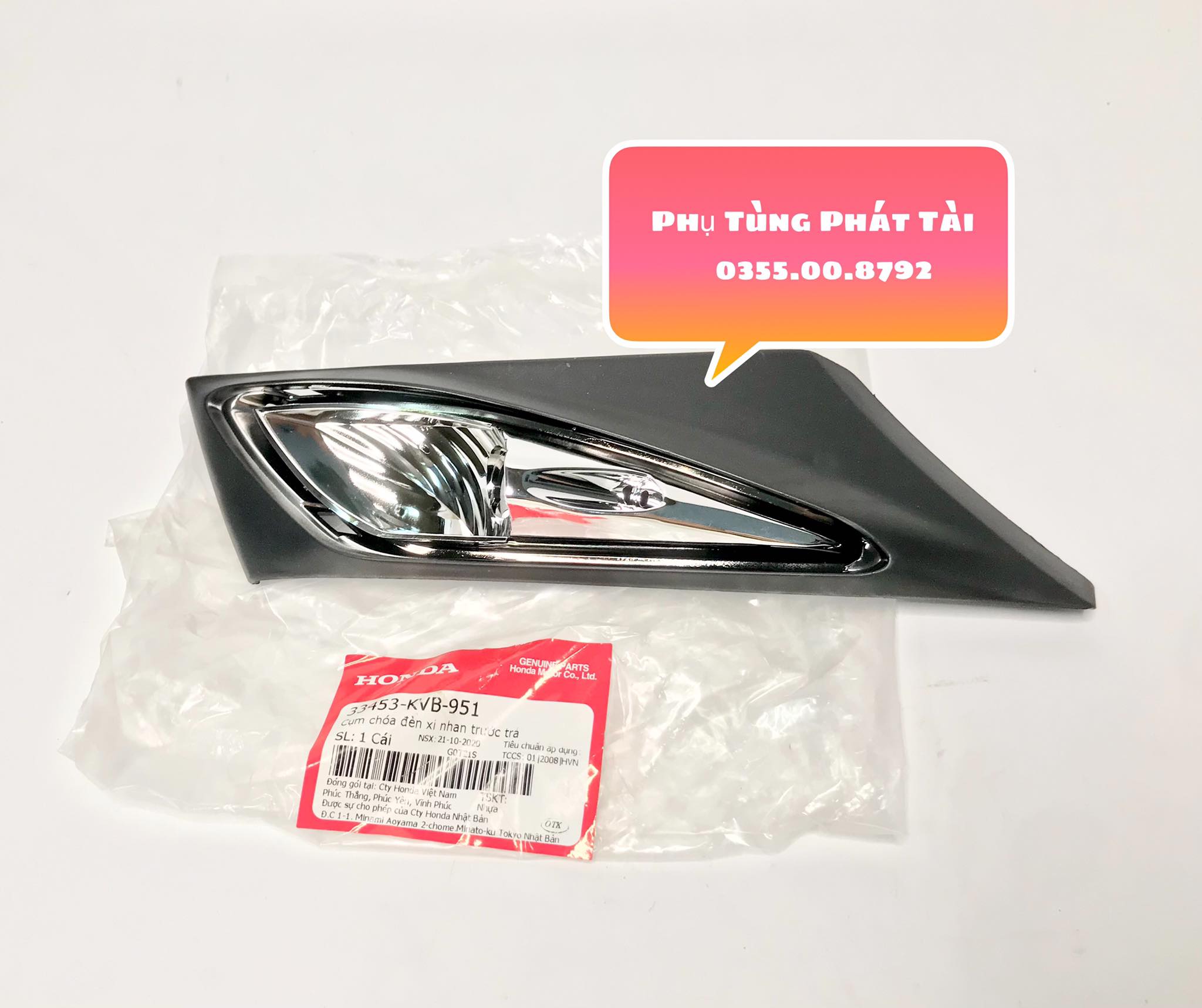 Đế Đèn Xi Nhan Trước Click 110 Chính Hãng Honda