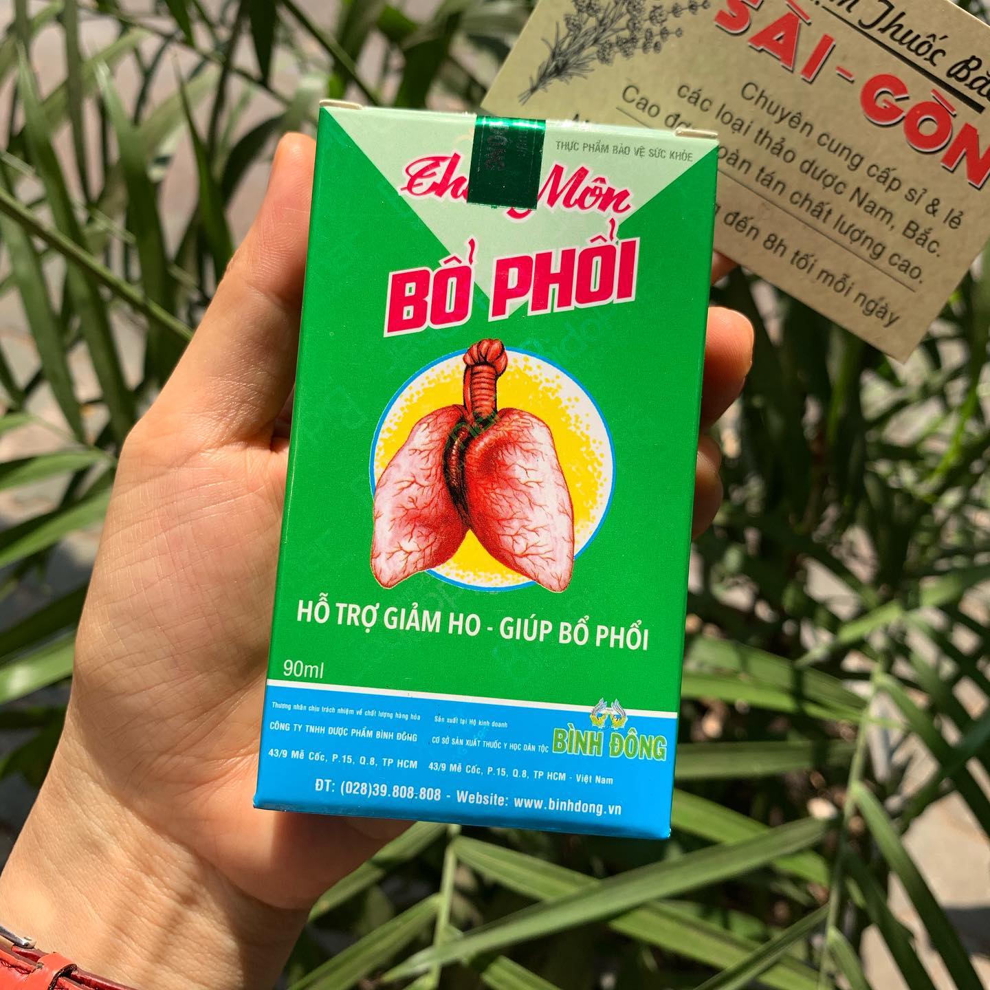 [HCM]Thiên Môn Bổ Phổi Bình Đông Chai Nhỏ 90ml
