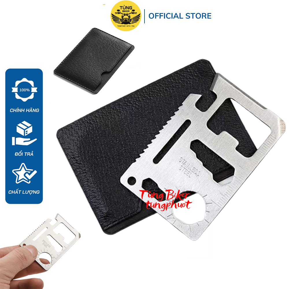 Miếng Thép ATM Đa Năng Đi Phượt - 11 Công Dụng