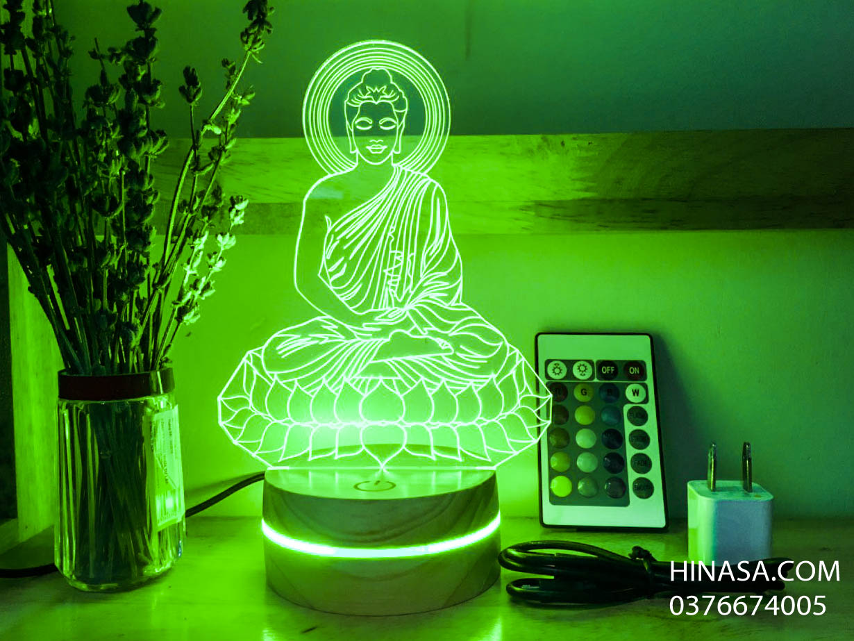 Phật Thích Ca 16 Màu cao 22cm