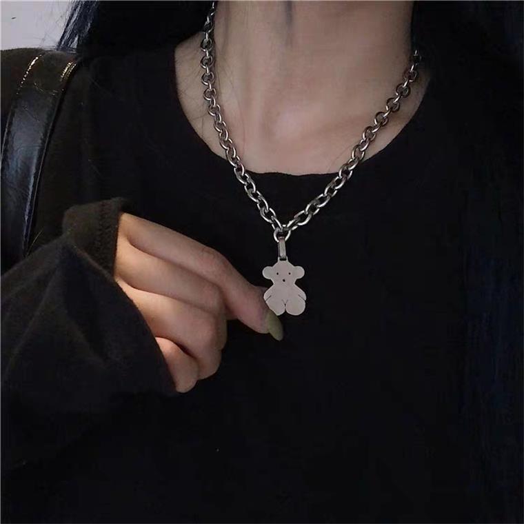 [HCM]Dây chuyền gấu mắc xích hot trend 2 loại dây