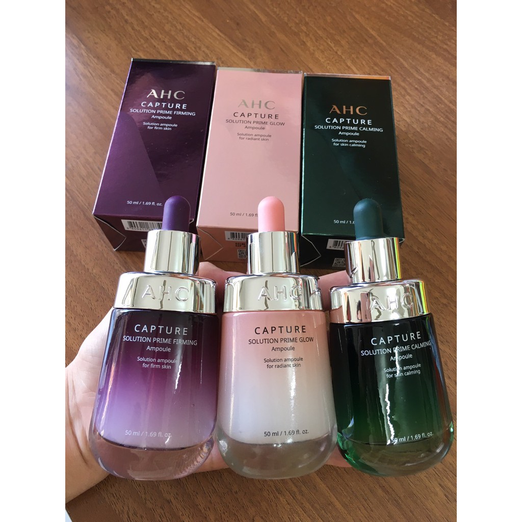 [HCM]Tinh chất dưỡng da AHC Capture 50ml #Màu tím